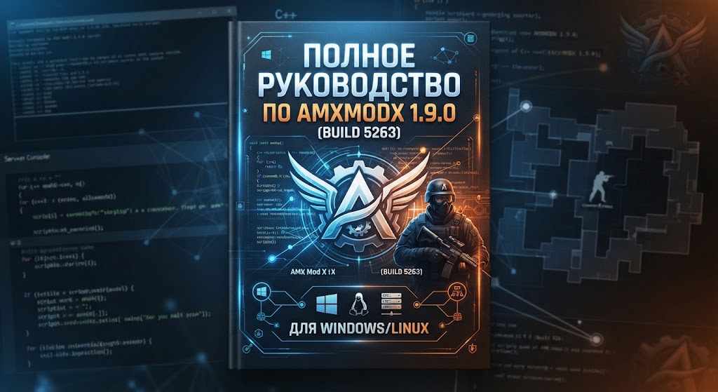 ПОЛНОЕ РУКОВОДСТВО ПО AMXMODX 1.9.0 (BUILD 5263) ДЛЯ WINDOWS/LINUX