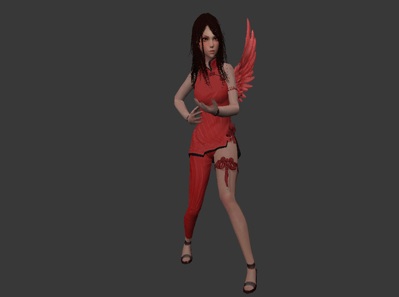 Женская модель Angel Girl для CS 1.6