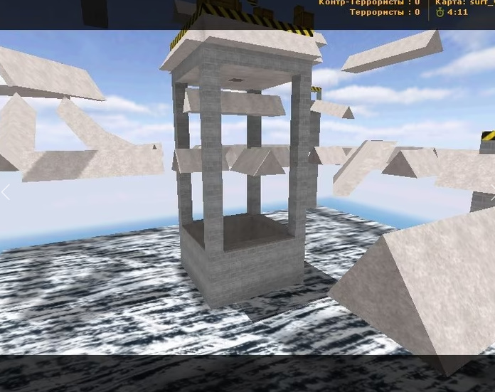 Карта «surf_virus» для CS 1.6